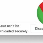 Google Chrome displaying warnings