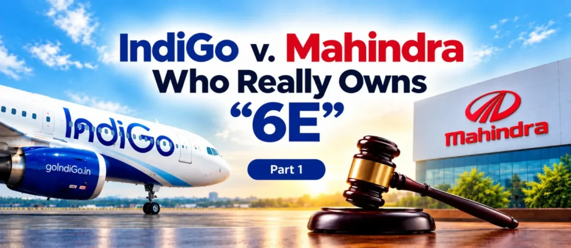 IndiGo v. Mahindra: Who Really Owns “6E”? – Part 1